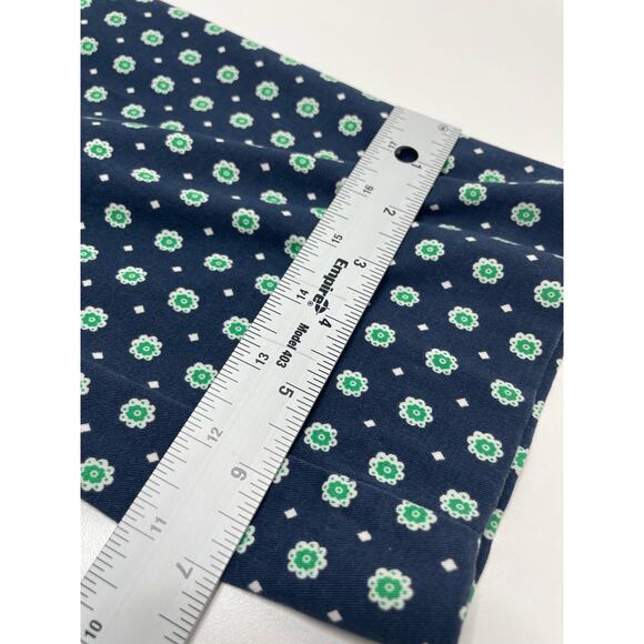 New Charter Club Tummy Slimming Leg Ankle Pants Blue Polka Dot AOP 10 Office - Picture 11 of 11